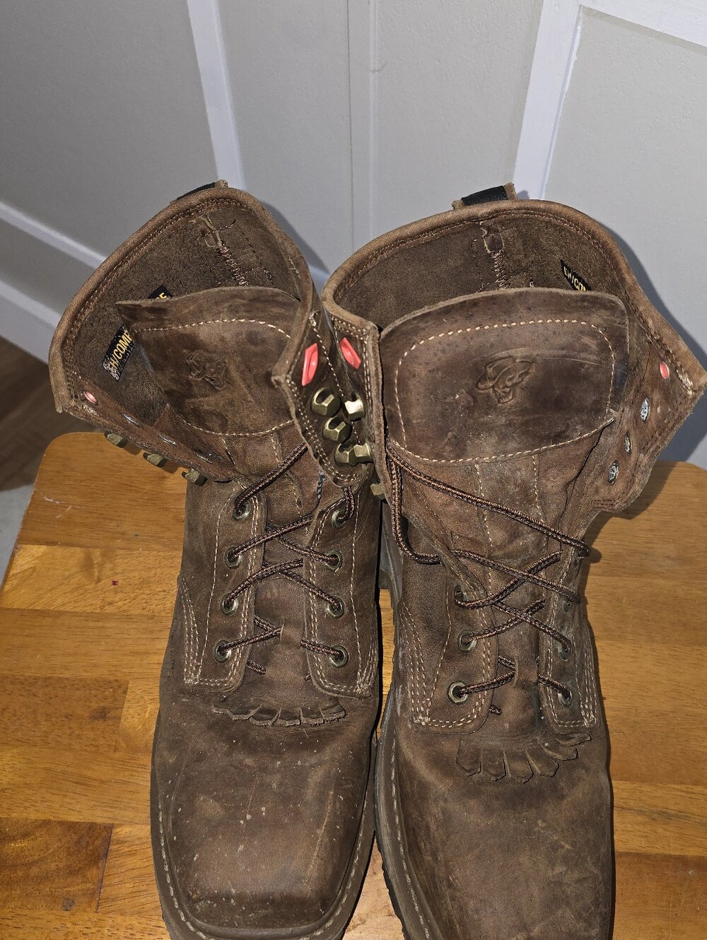 Phantom Rider Square Toe Work Boots - Picture 3 of 8